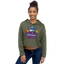 Colorado Bronco Divas cropped hoodie