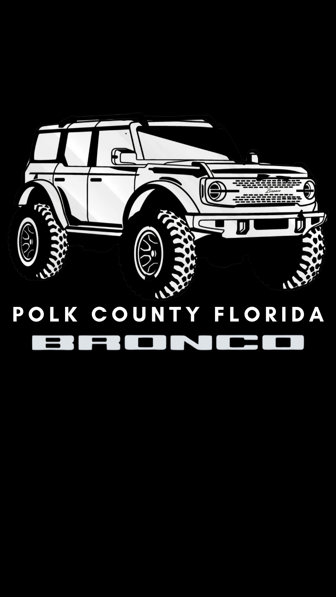Polk County Florida Broncos Club Apparel