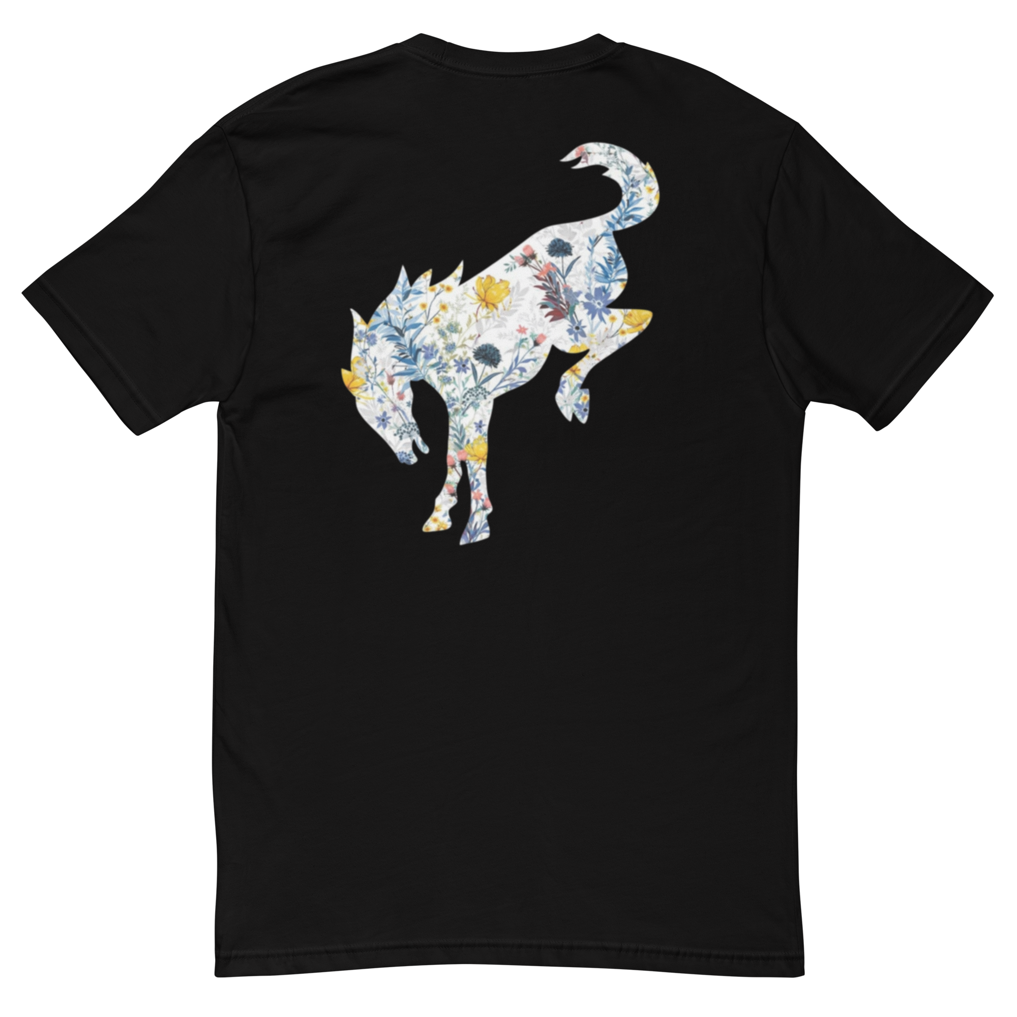 Womens Floral Bronco T-shirt