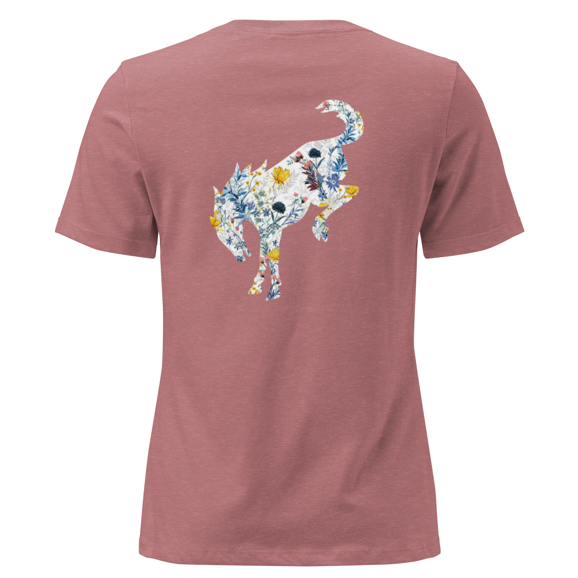 Womens Floral Bronco T-shirt