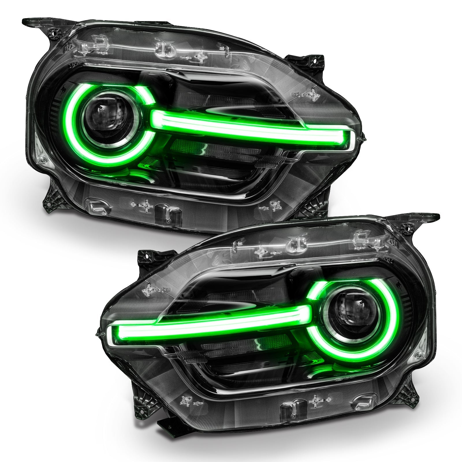 ORACLE Lighting 2021-2025 Ford Bronco Sport ColorSHIFT RGB+W Headlight DRL + Halo Upgrade