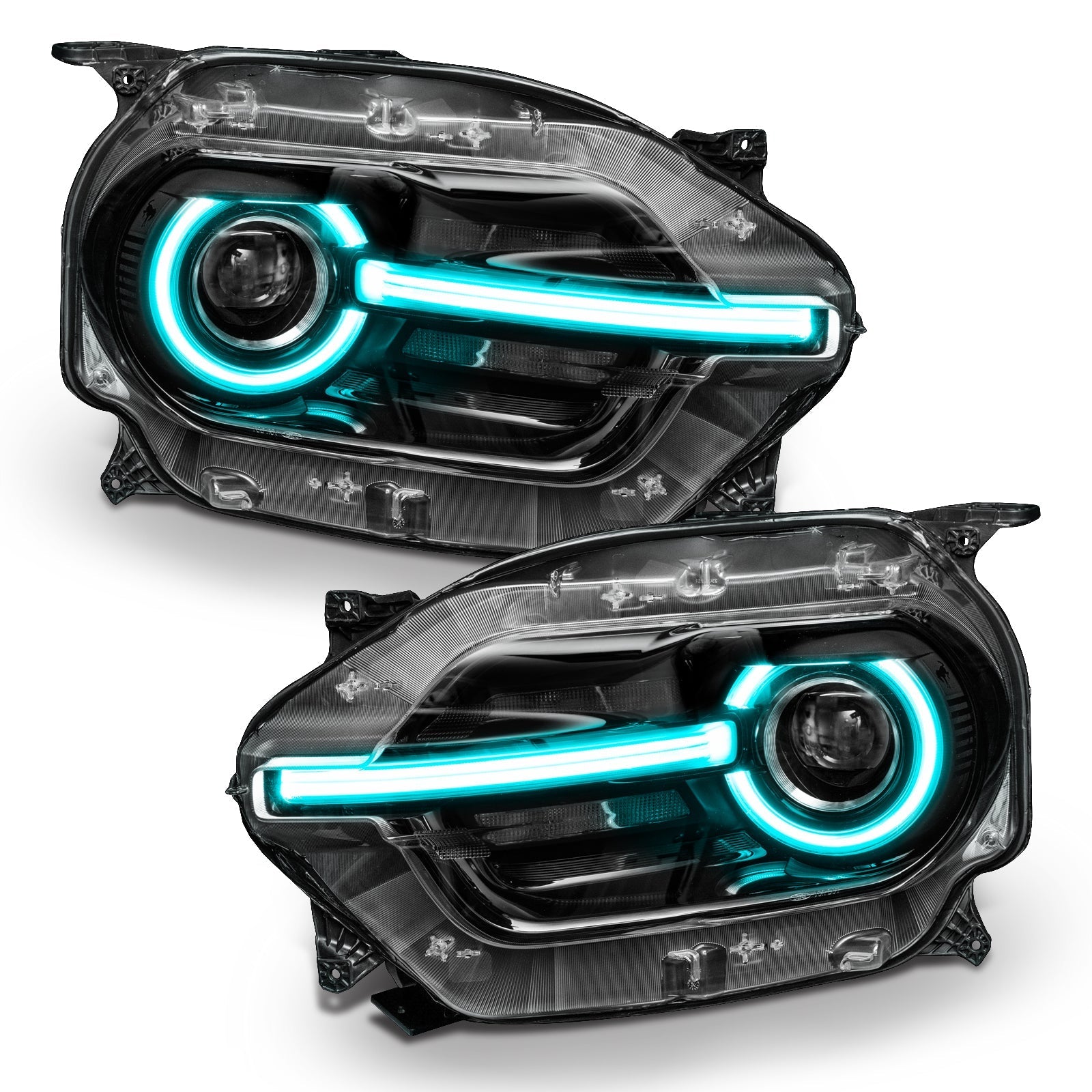 ORACLE Lighting 2021-2025 Ford Bronco Sport ColorSHIFT RGB+W Headlight DRL + Halo Upgrade