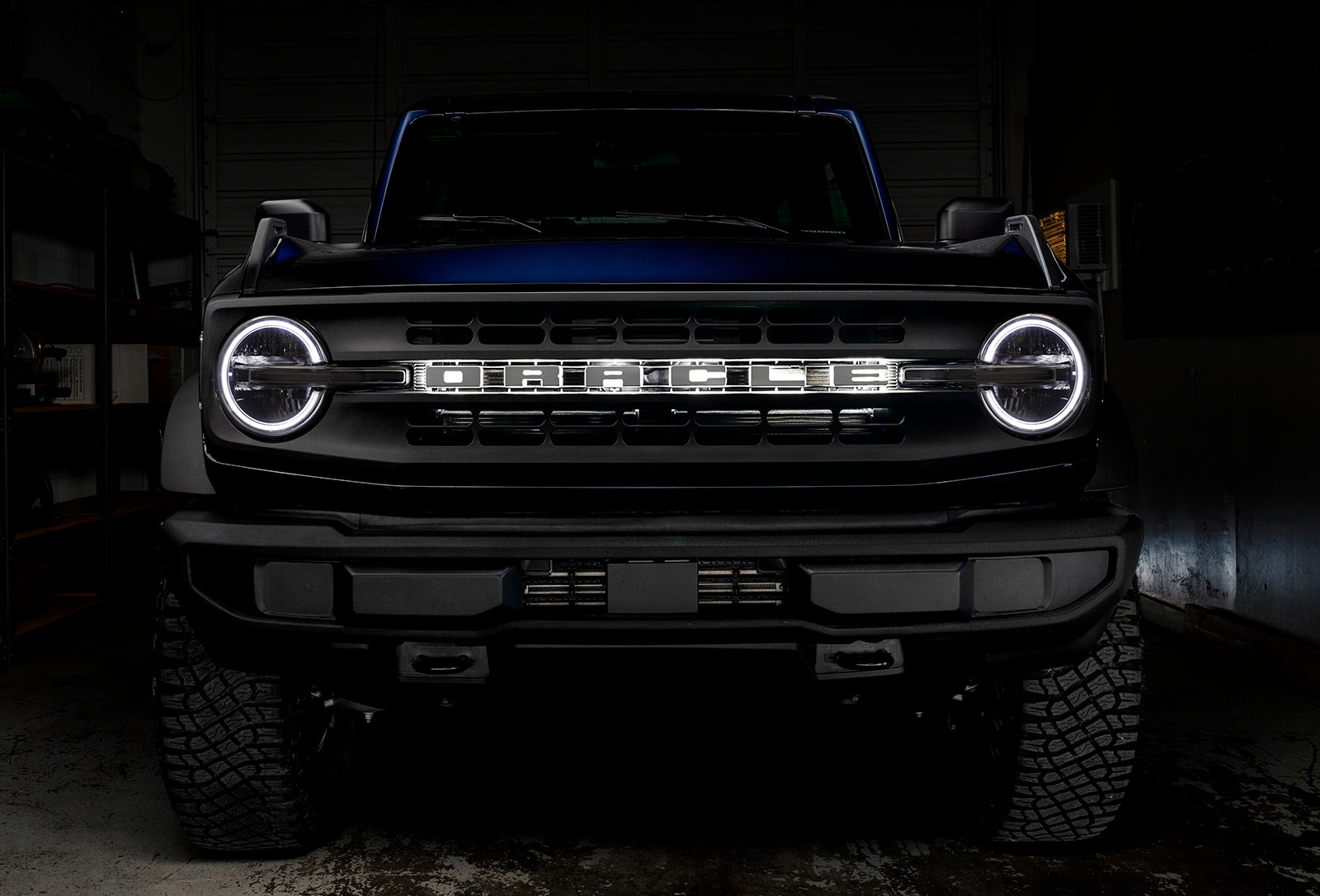 ORACLE Lighting 2021-2025 Ford Bronco ColorSHIFT RGB+W Headlight Halo Upgrade Kit