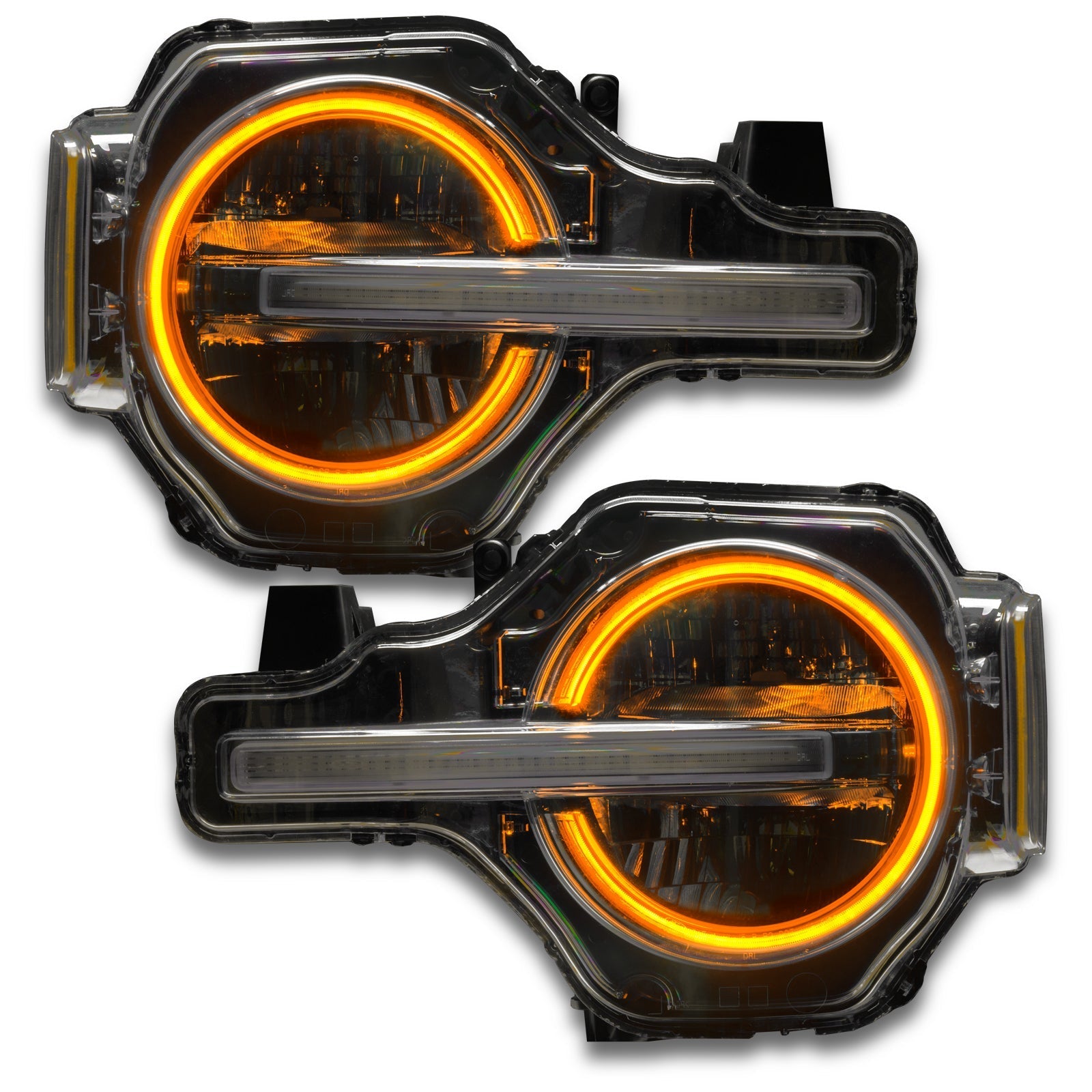 ORACLE Lighting 2021-2025 Ford Bronco ColorSHIFT RGB+W Headlight Halo Upgrade Kit