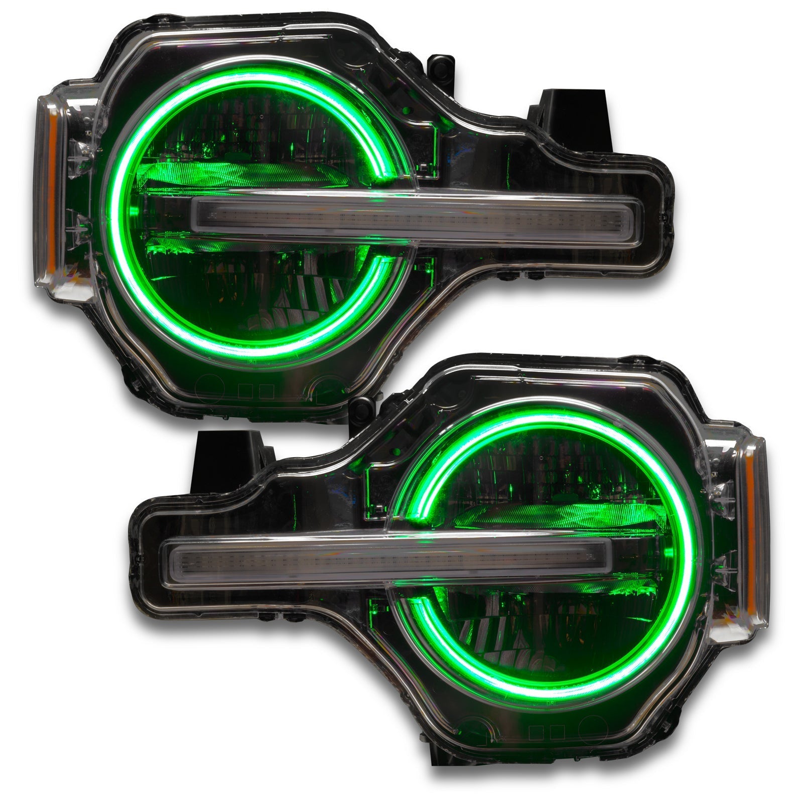 ORACLE Lighting 2021-2025 Ford Bronco ColorSHIFT RGB+W Headlight Halo Upgrade Kit