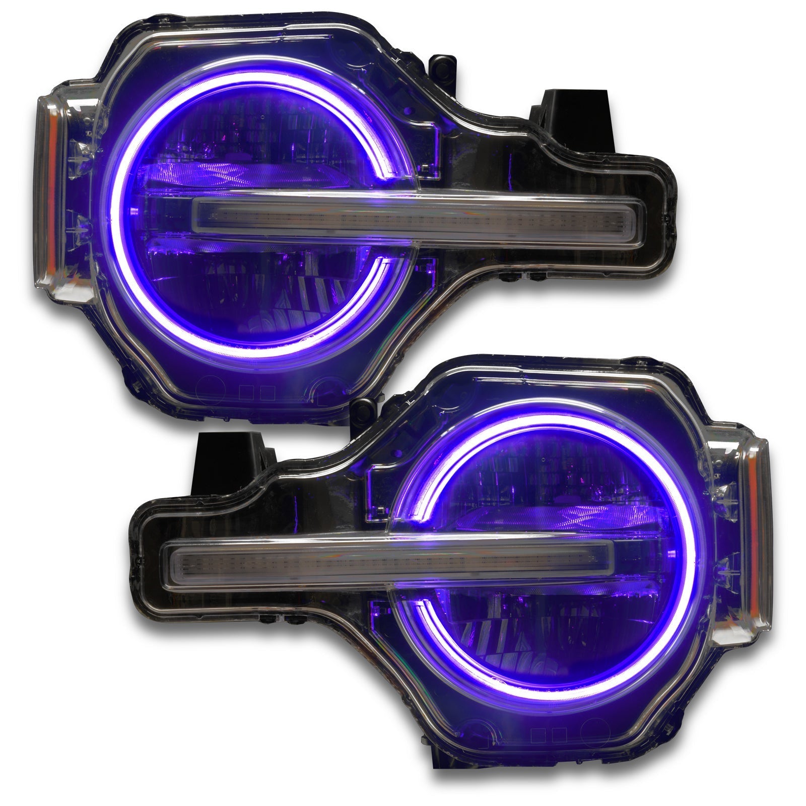 ORACLE Lighting 2021-2025 Ford Bronco ColorSHIFT RGB+W Headlight Halo Upgrade Kit