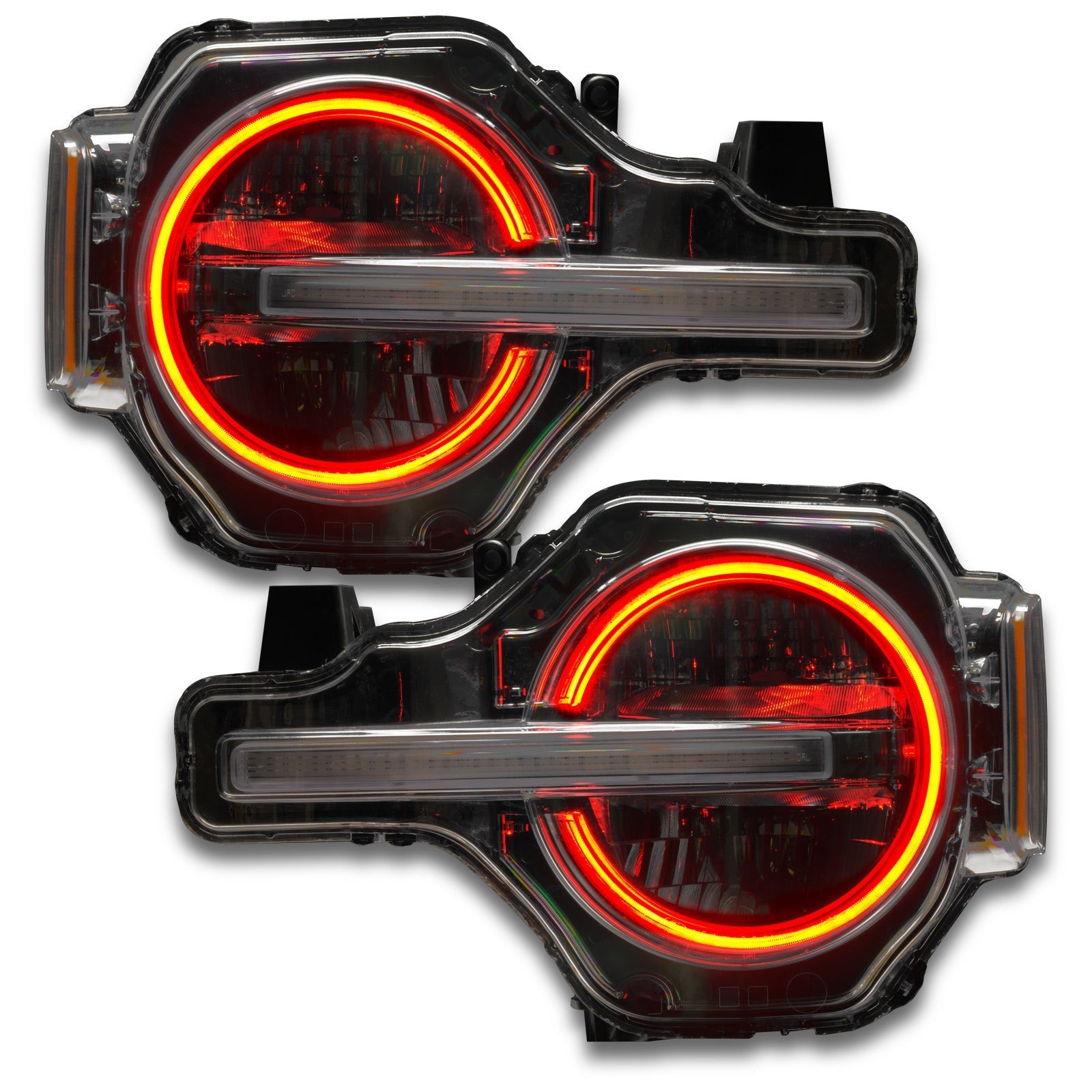 ORACLE Lighting 2021-2025 Ford Bronco ColorSHIFT RGB+W Headlight Halo Upgrade Kit