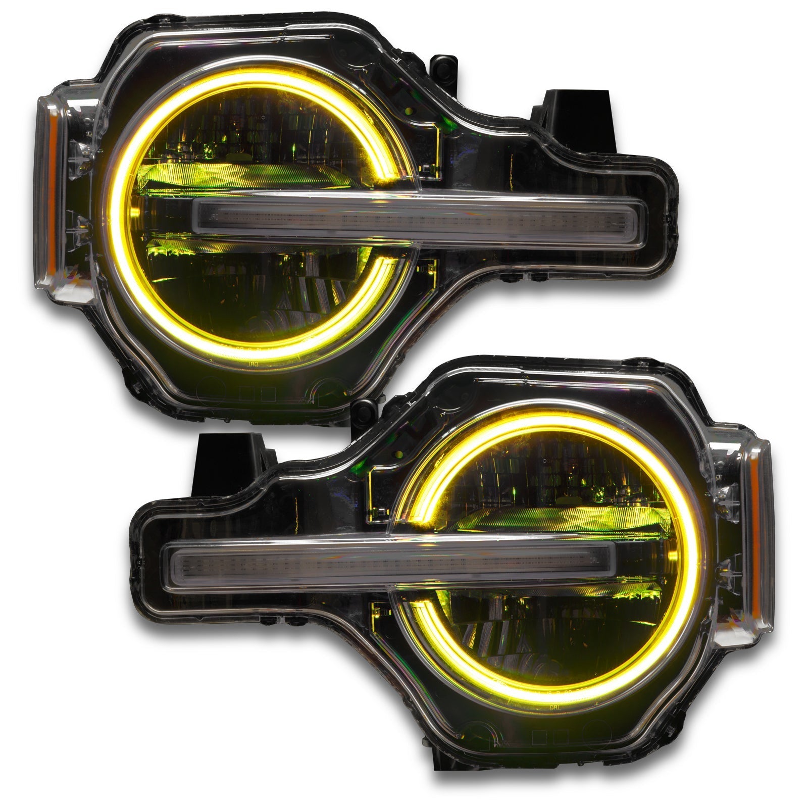 ORACLE Lighting 2021-2025 Ford Bronco ColorSHIFT RGB+W Headlight Halo Upgrade Kit