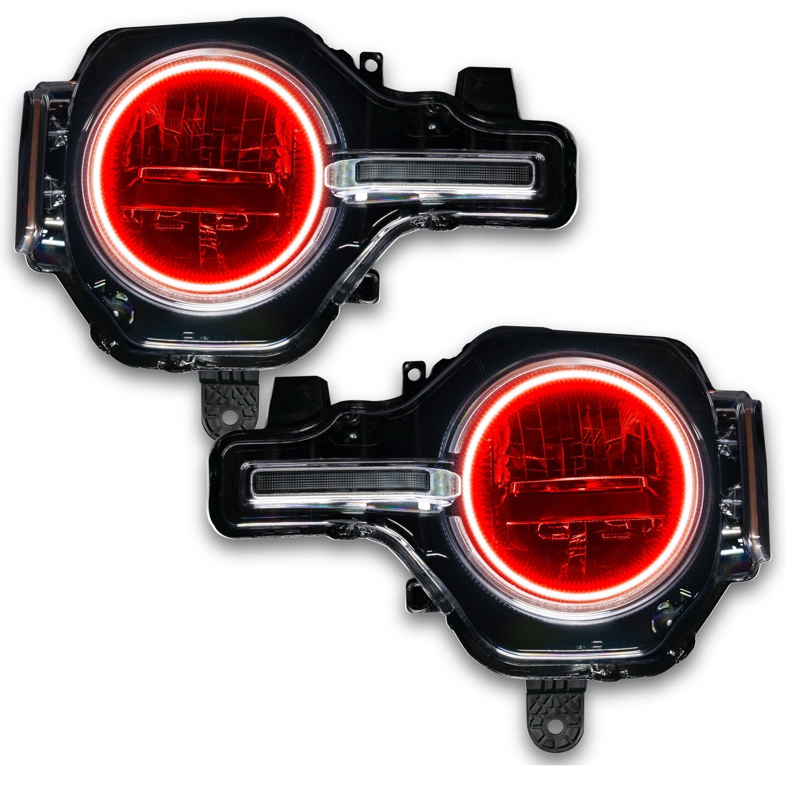 ORACLE Lighting 2021-2025 Ford Bronco LED Headlight Halo Kit - Base Headlights