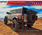 2021-2026 Ford Bronco Rear Bumper - Zero Series