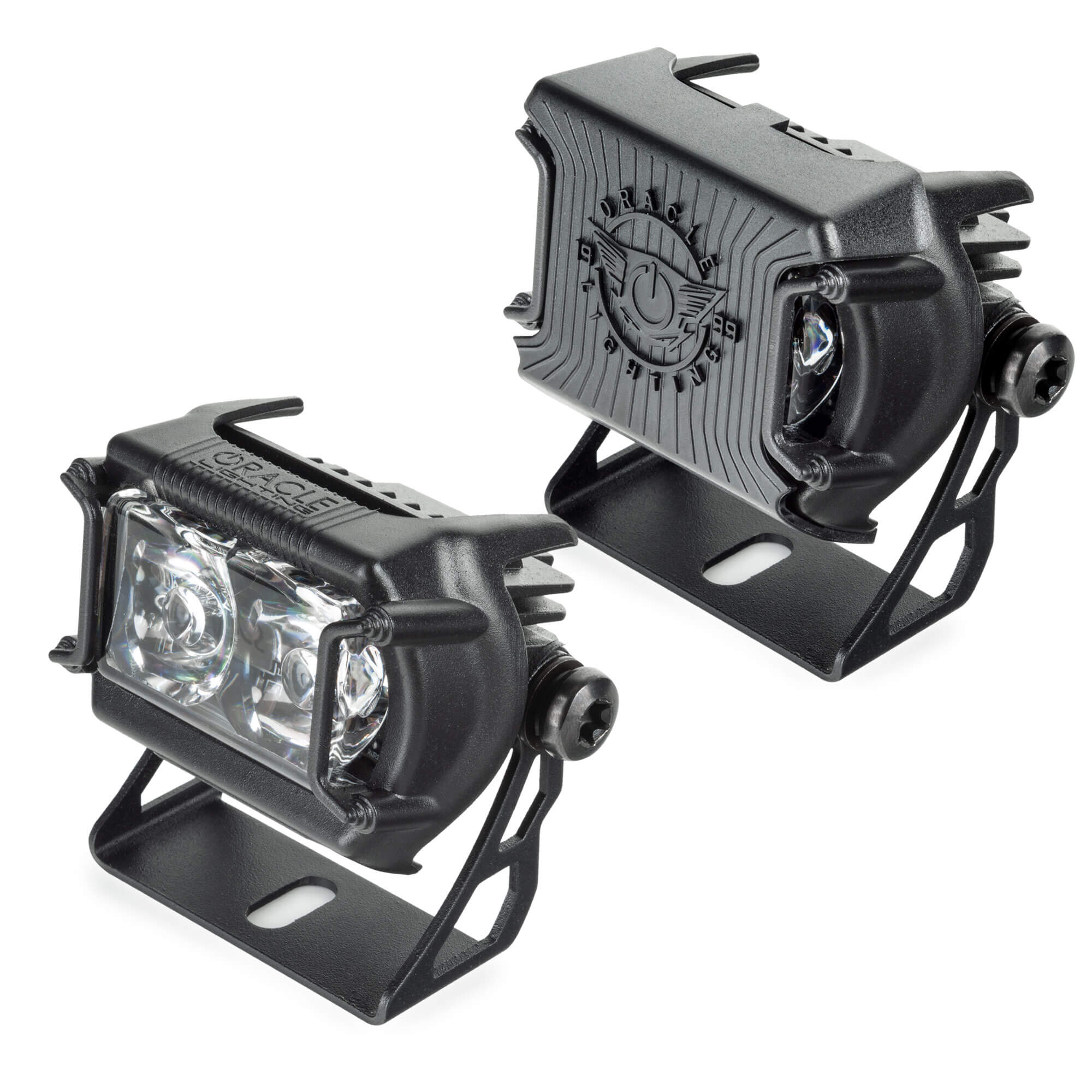ORACLE Lighting Universal A-Pillar Hood Mount Brackets w/ VEGA™ Series 2 Spotlights