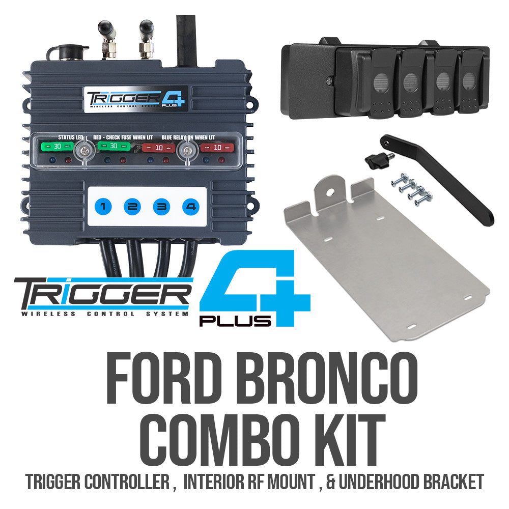 TRIGGER 4 PLUS Controller Ford Bronco 2021+ Combo Kit Main image