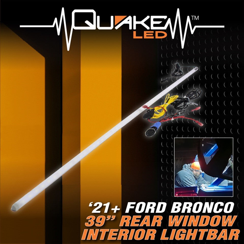 Quake LED 39" Rear Cargo Interior Light Bar for Ford Bronco