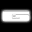 ORACLE Lighting Universal Illuminated LED Letter Badges - Matte White Surface Finish - G - White - 3140-G-001