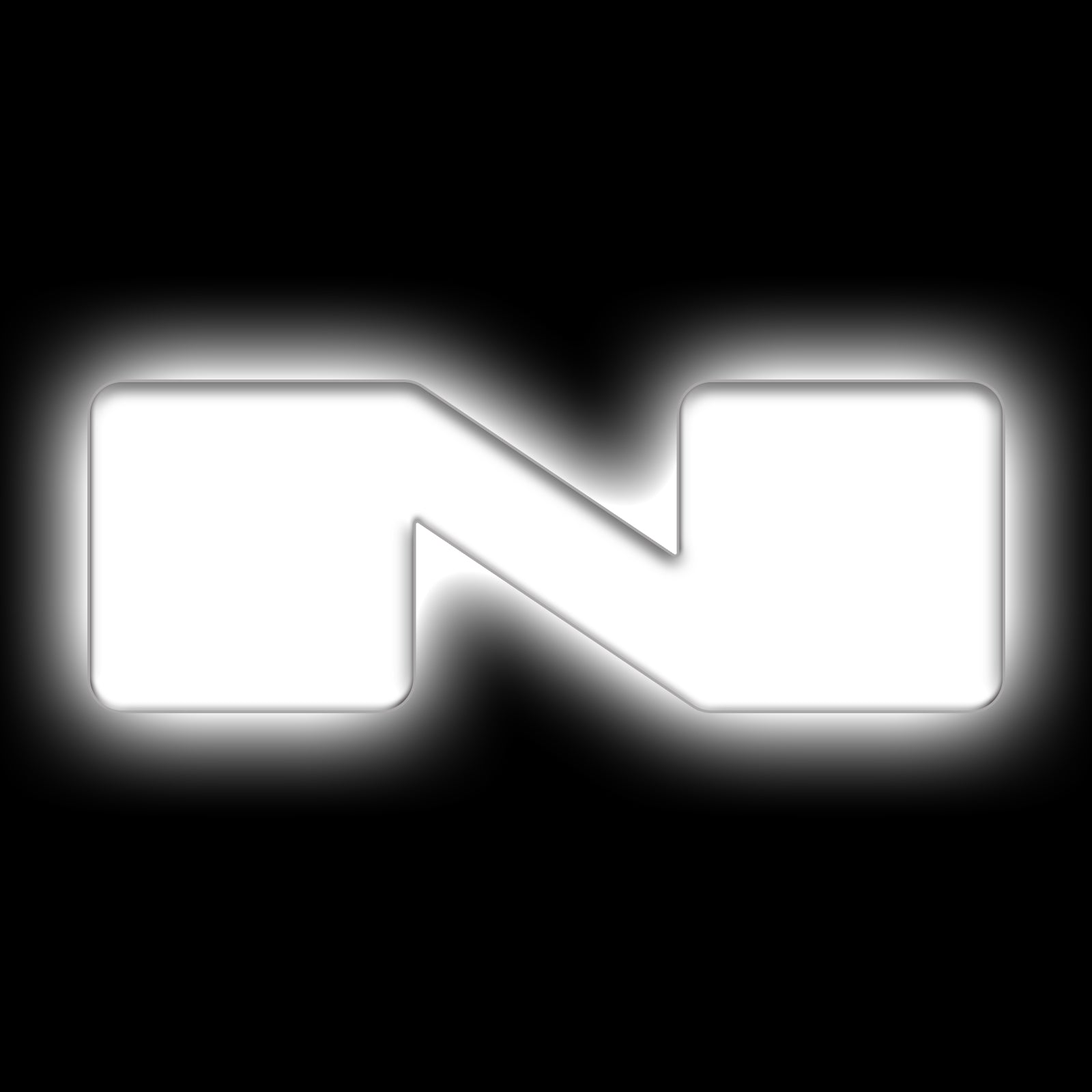 ORACLE Lighting Universal Illuminated LED Letter Badges - Matte White Surface Finish - N - White
