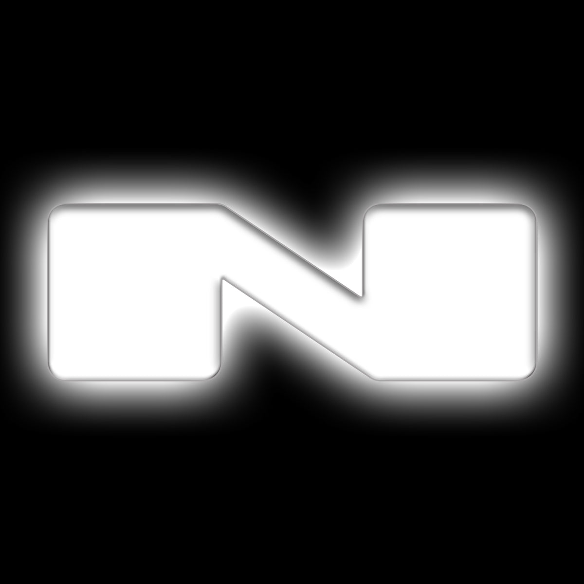 ORACLE Lighting Universal Illuminated LED Letter Badges - Matte White Surface Finish - N - White - 3140-N-001