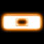 ORACLE Lighting Universal Illuminated LED Letter Badges - Matte White Surface Finish - O - Amber - 3140-O-005