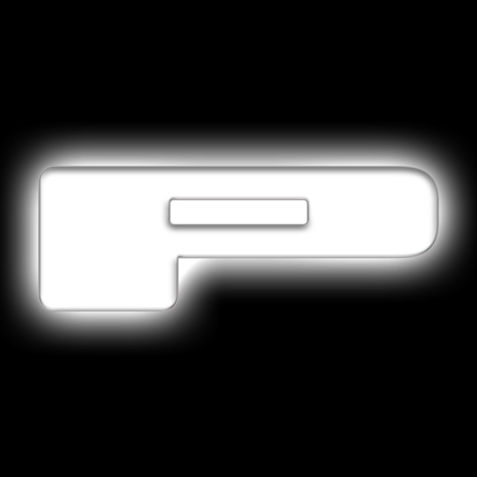 ORACLE Lighting Universal Illuminated LED Letter Badges - Matte White Surface Finish - P - White