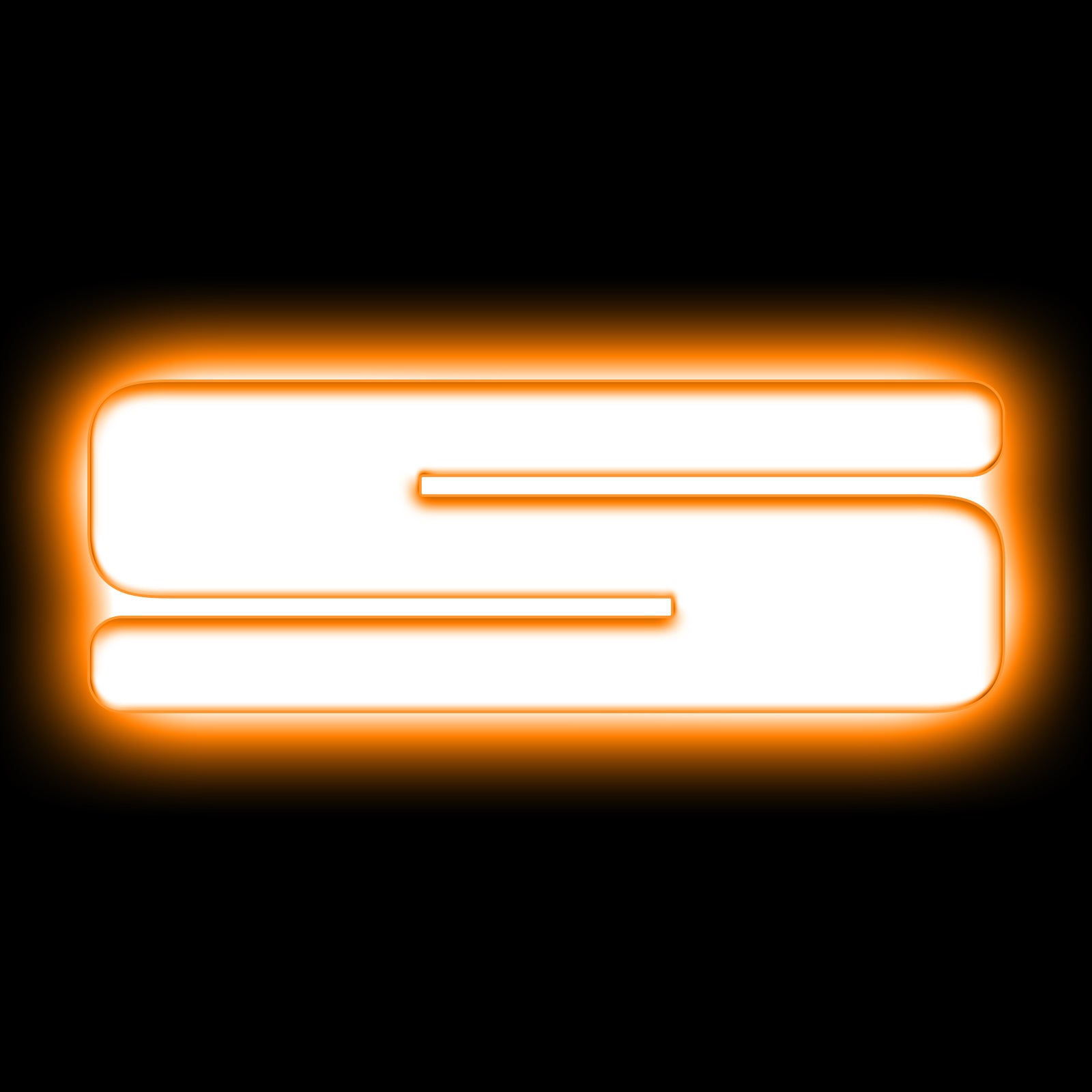 ORACLE Lighting Universal Illuminated LED Letter Badges - Matte White Surface Finish - S - Amber