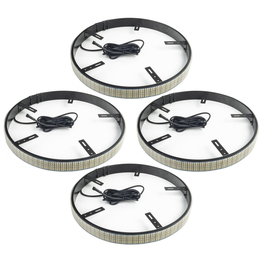 XTREME Illumination 5-Row LED Wheel Rings- WHITE - PRE-ORDER