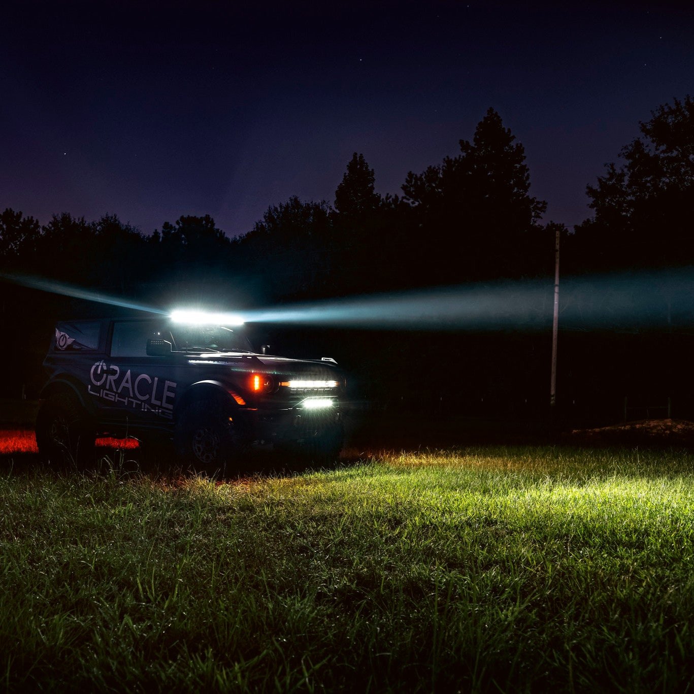 ORACLE Lighting Integrated Windshield Roof LED Light Bar System for 2021+ Ford Bronco
