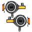 ORACLE Lighting Oculus™ Bi-LED Projector Headlights for 2021+ Ford Bronco