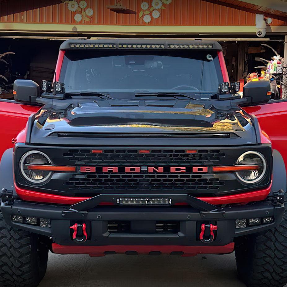 ORACLE Lighting Integrated Windshield Roof LED Light Bar System for 2021+ Ford Bronco