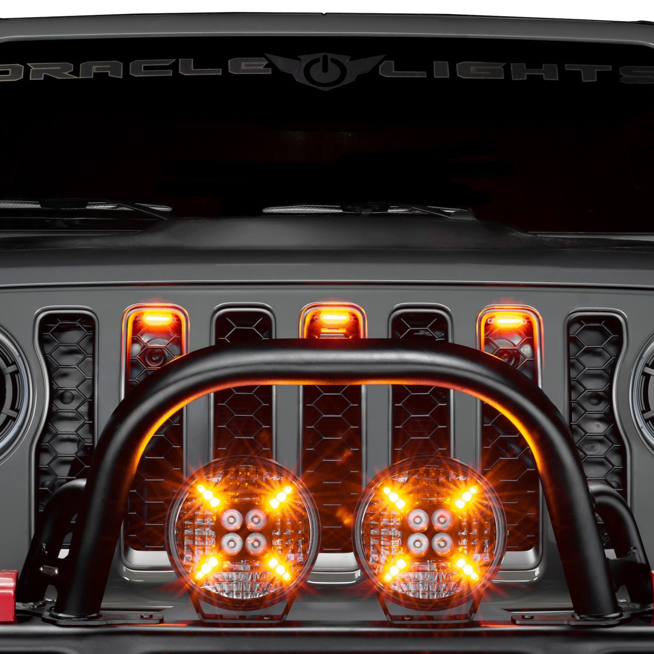 ORACLE Lighting Universal Pre-Runner Style LED Grill Light Kit (New Style)