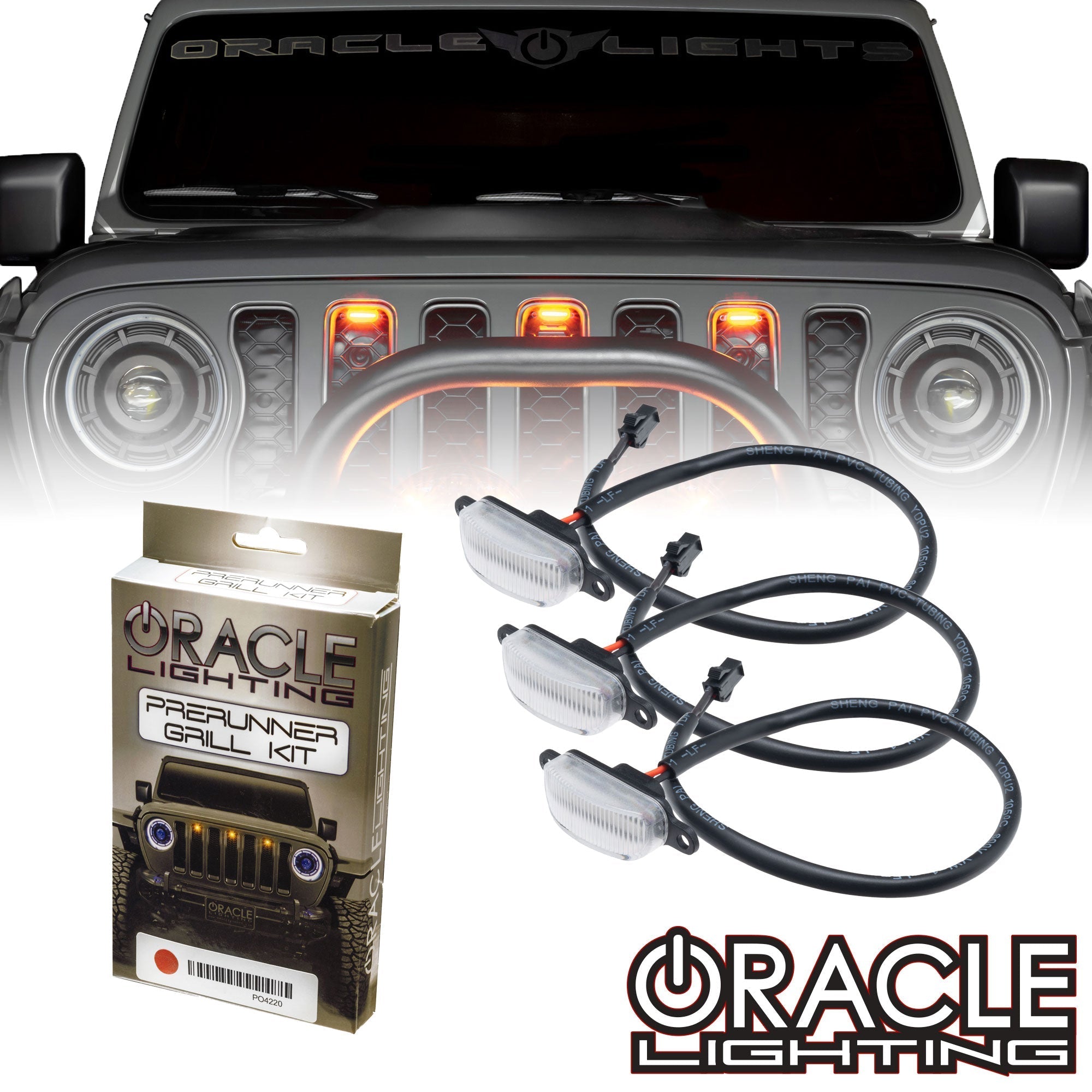 ORACLE Lighting Universal Pre-Runner Style LED Grill Light Kit (New Style)