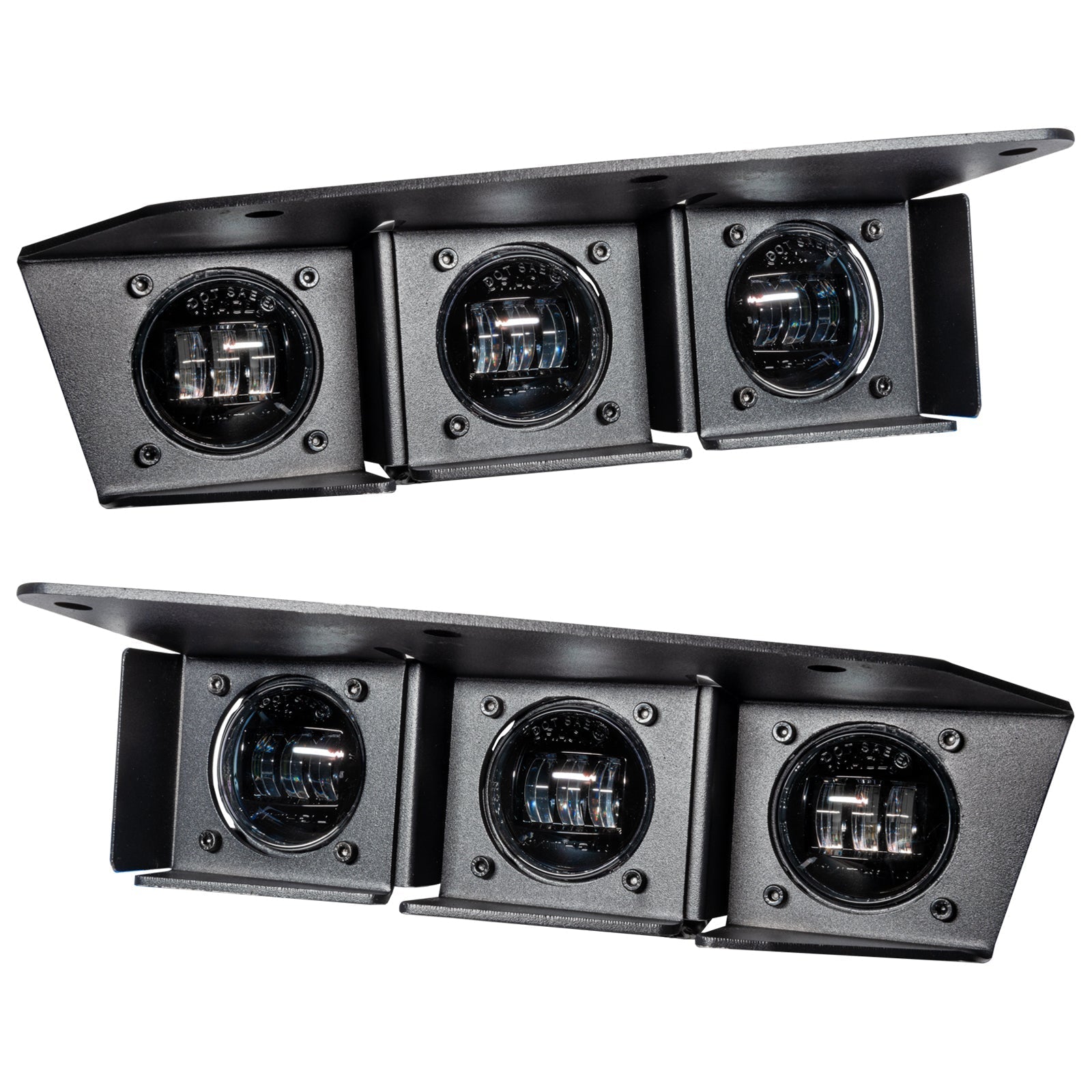ORACLE Lighting 2021-2025 Ford Bronco Triple LED Fog Light Kit for Steel Bumper