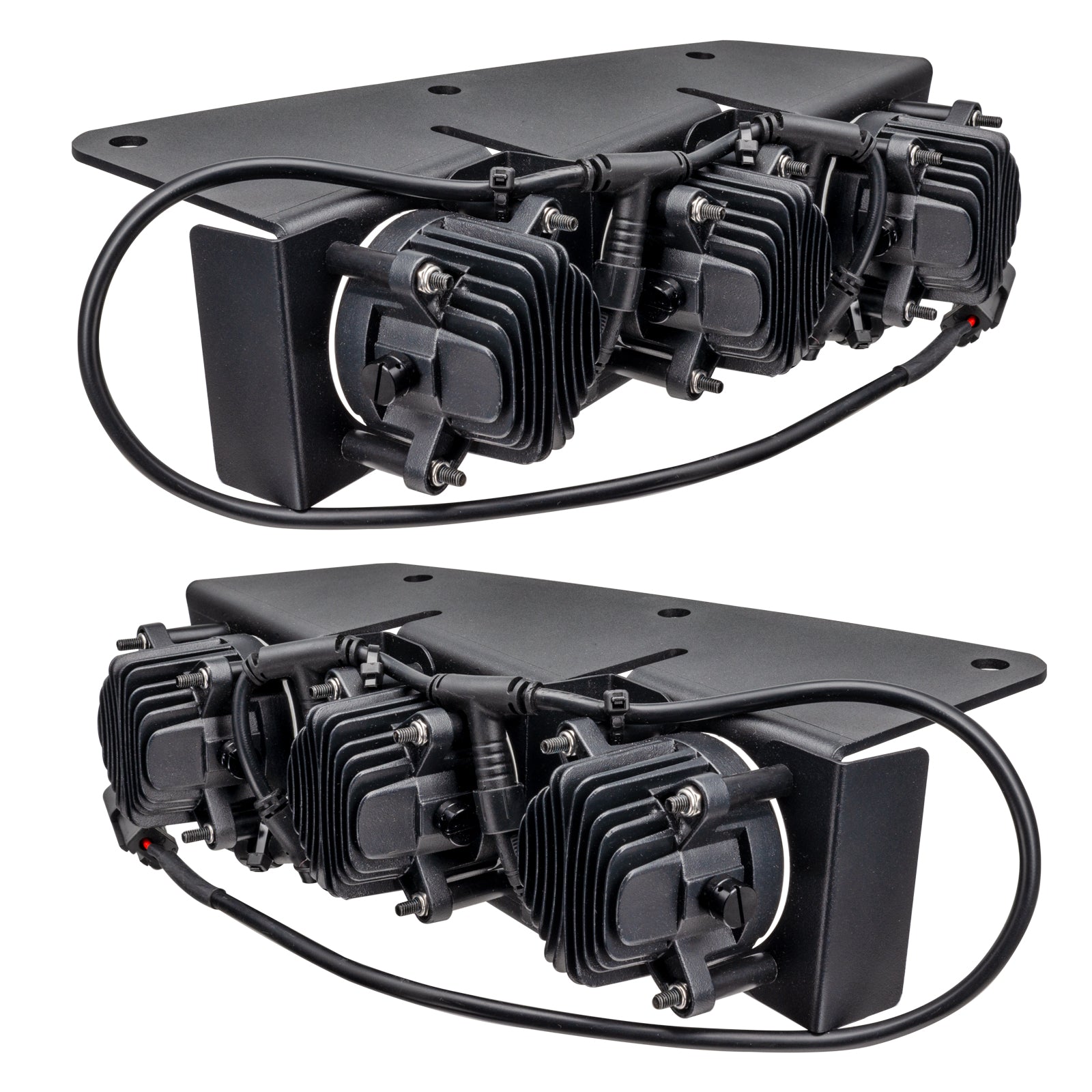 ORACLE Lighting 2021-2025 Ford Bronco Triple LED Fog Light Kit for Steel Bumper