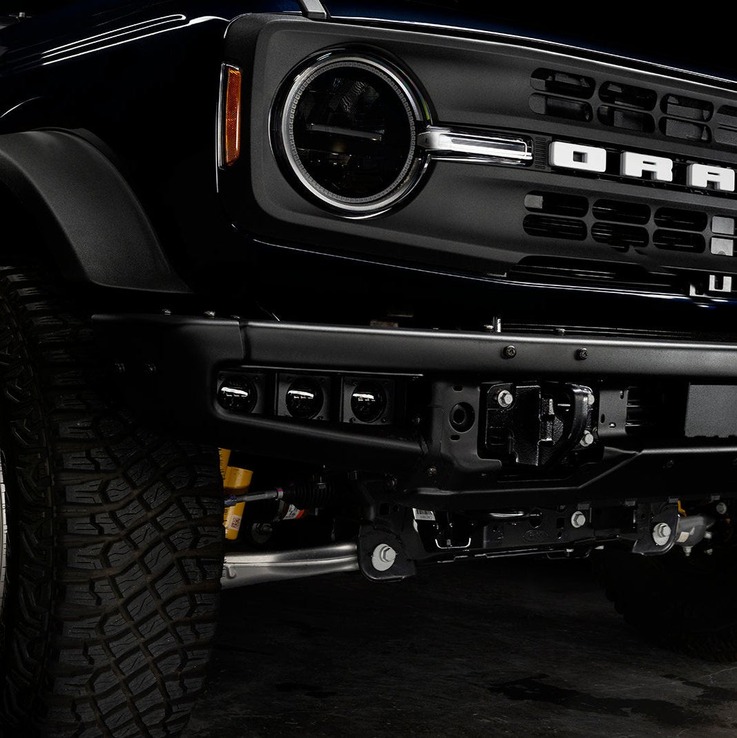ORACLE Lighting 2021-2025 Ford Bronco Triple LED Fog Light Kit for Steel Bumper