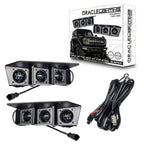 ORACLE Lighting 2021-2025 Ford Bronco Triple LED Fog Light Kit for Steel Bumper