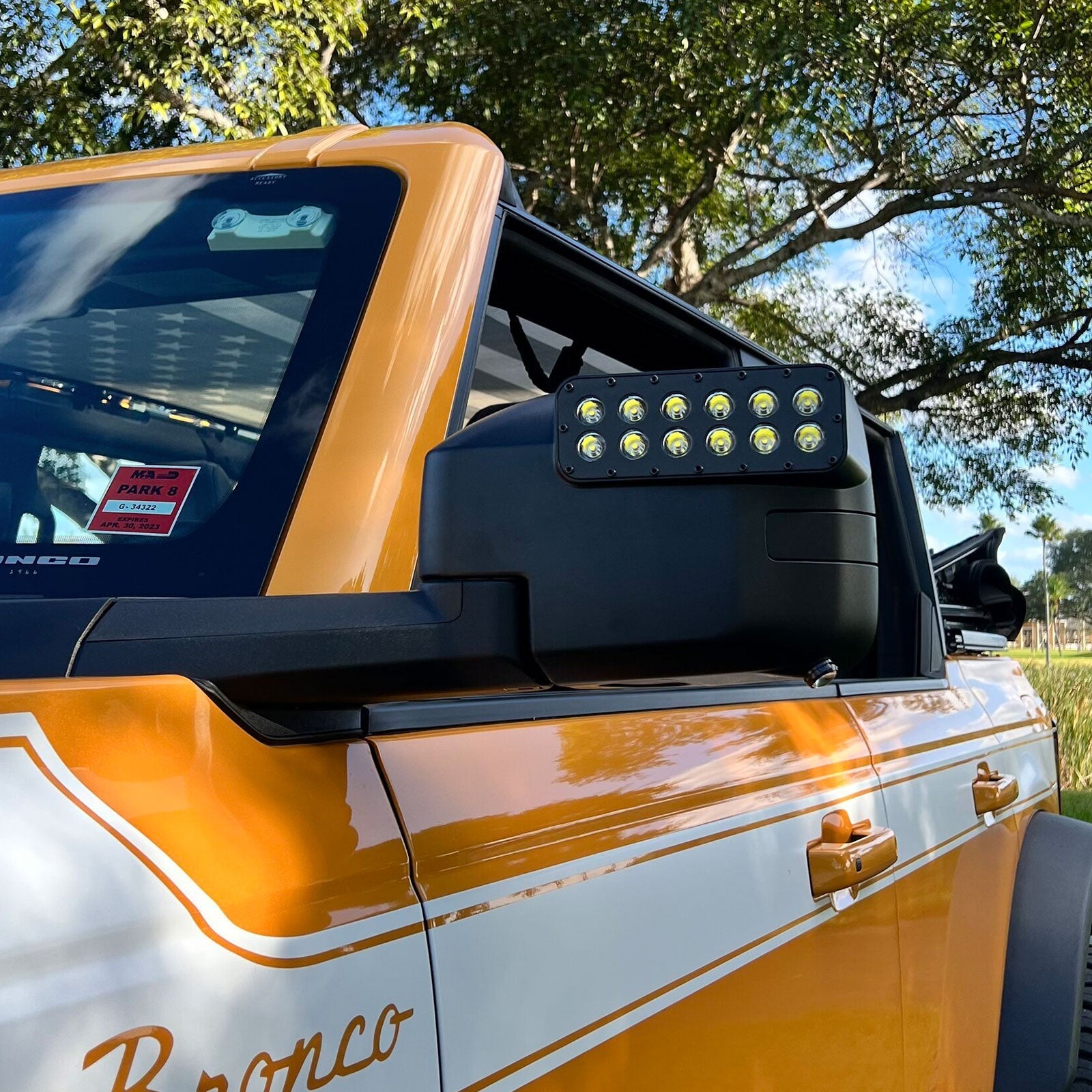 ORACLE Lighting 2021-2025 Ford Bronco LED Off-Road Side Mirror Ditch Lights