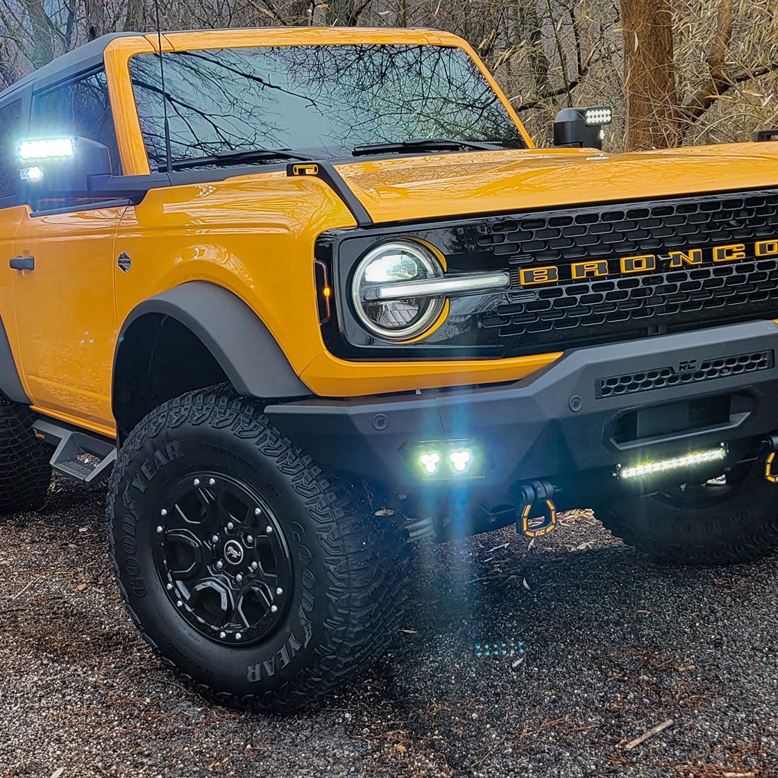 ORACLE Lighting 2021-2025 Ford Bronco LED Off-Road Side Mirror Ditch Lights