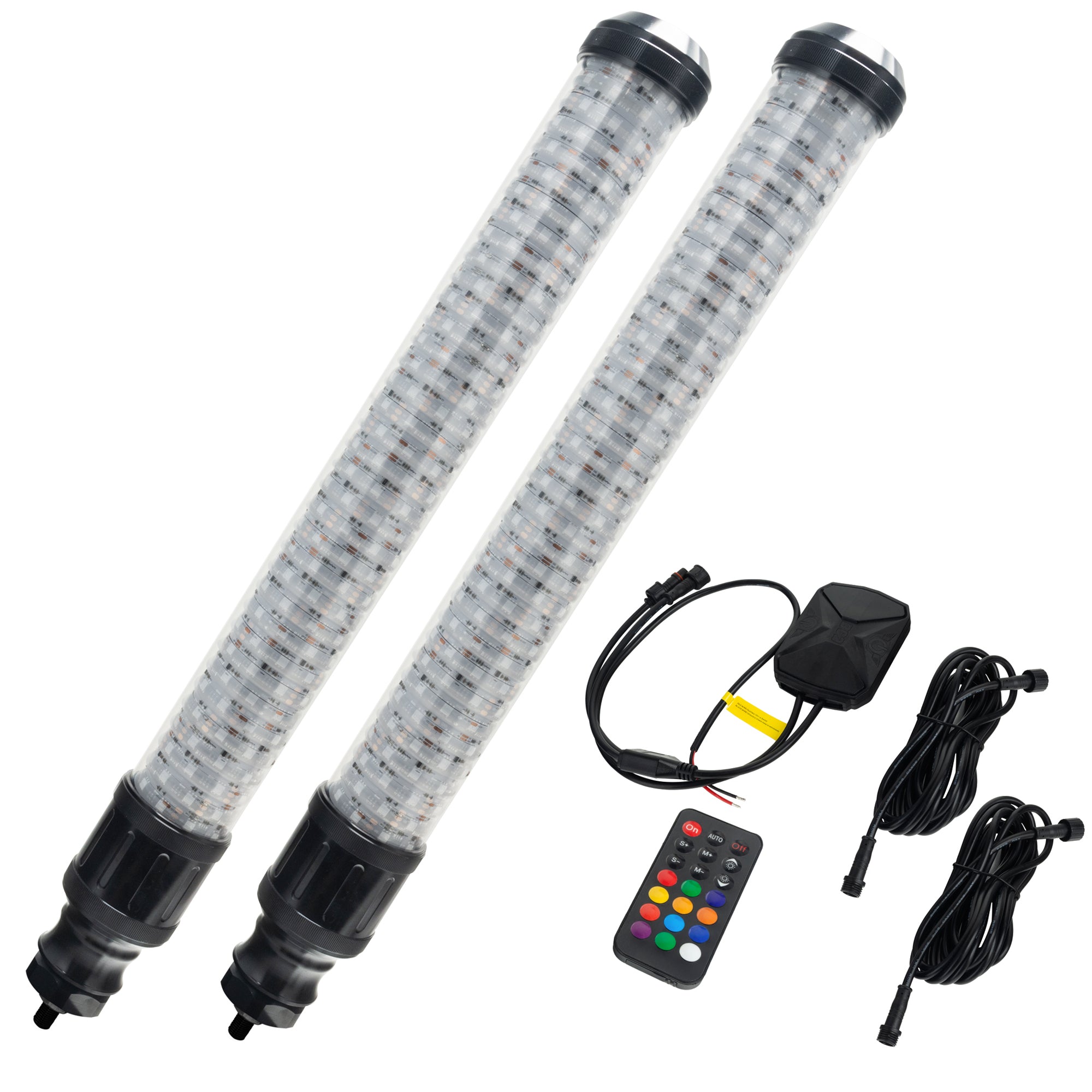 XTREME 2.5D Dynamic Plasma ColorSHIFT LED Whip 24
