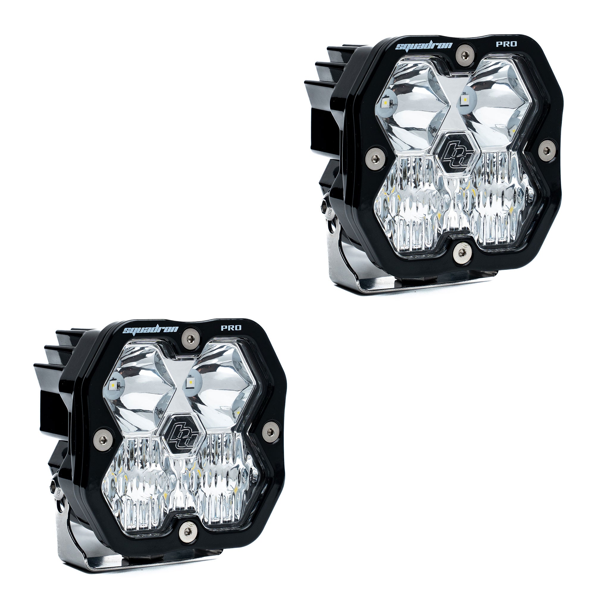 Squadron 2.0 Pro Black LED Auxiliary Light Pod Pair - Universal
