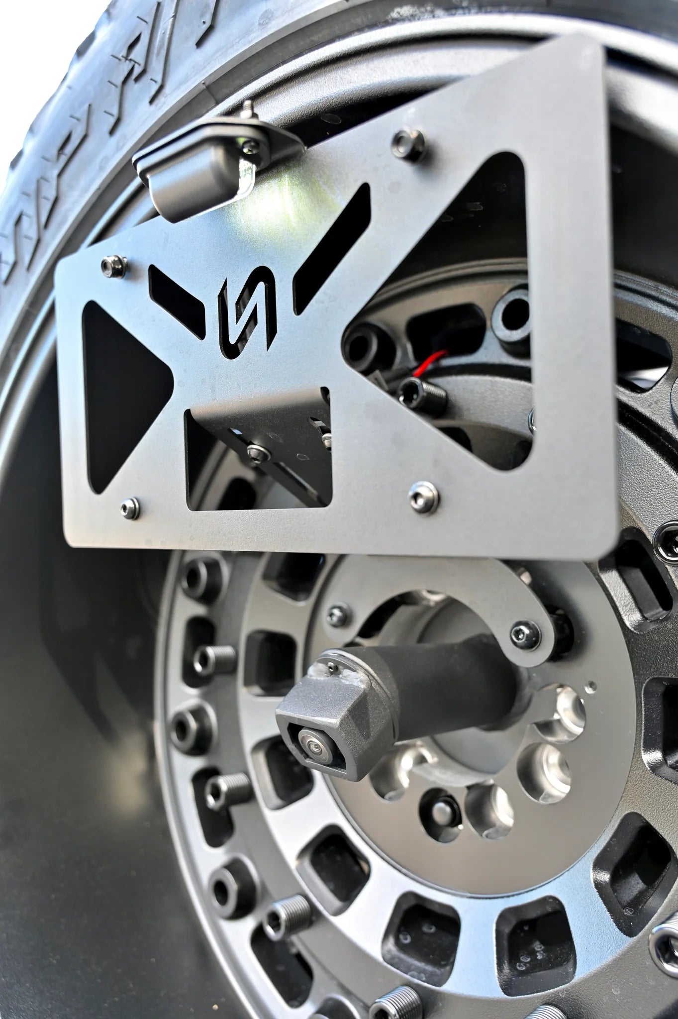 2021+ Ford Bronco tire License Plate Relocation Bracket