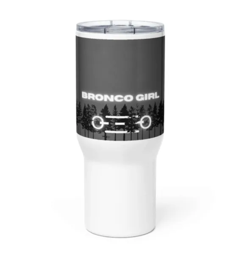 Bronco Girl Travel Mug Main image