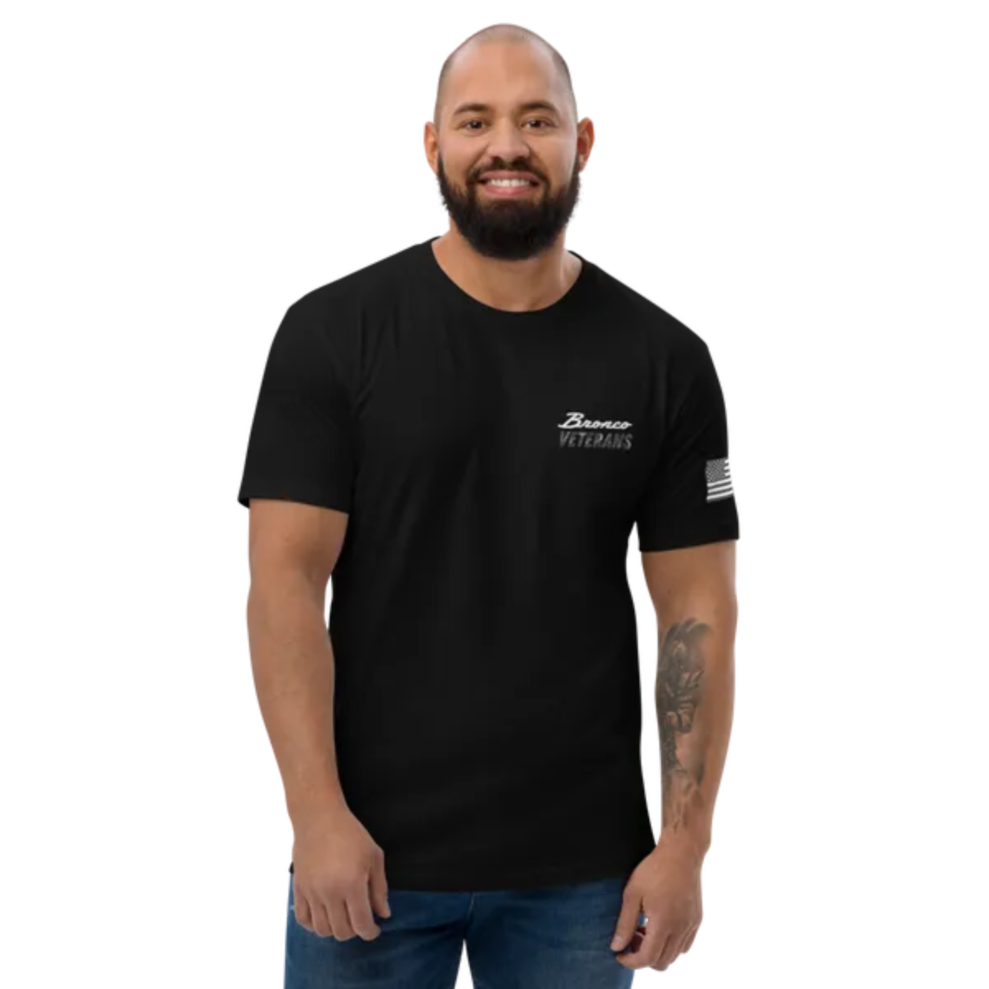 Bronco Veterans American T-Shirt