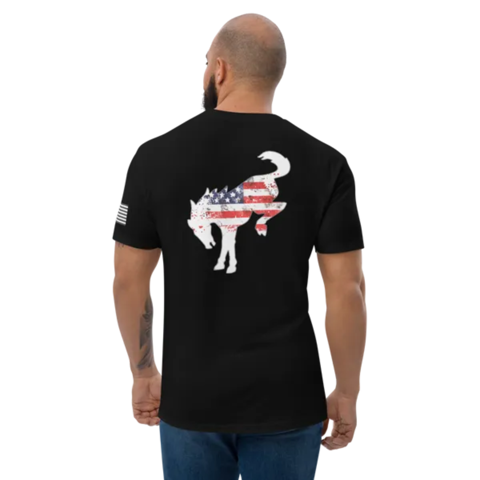 Bronco Veterans American T-Shirt