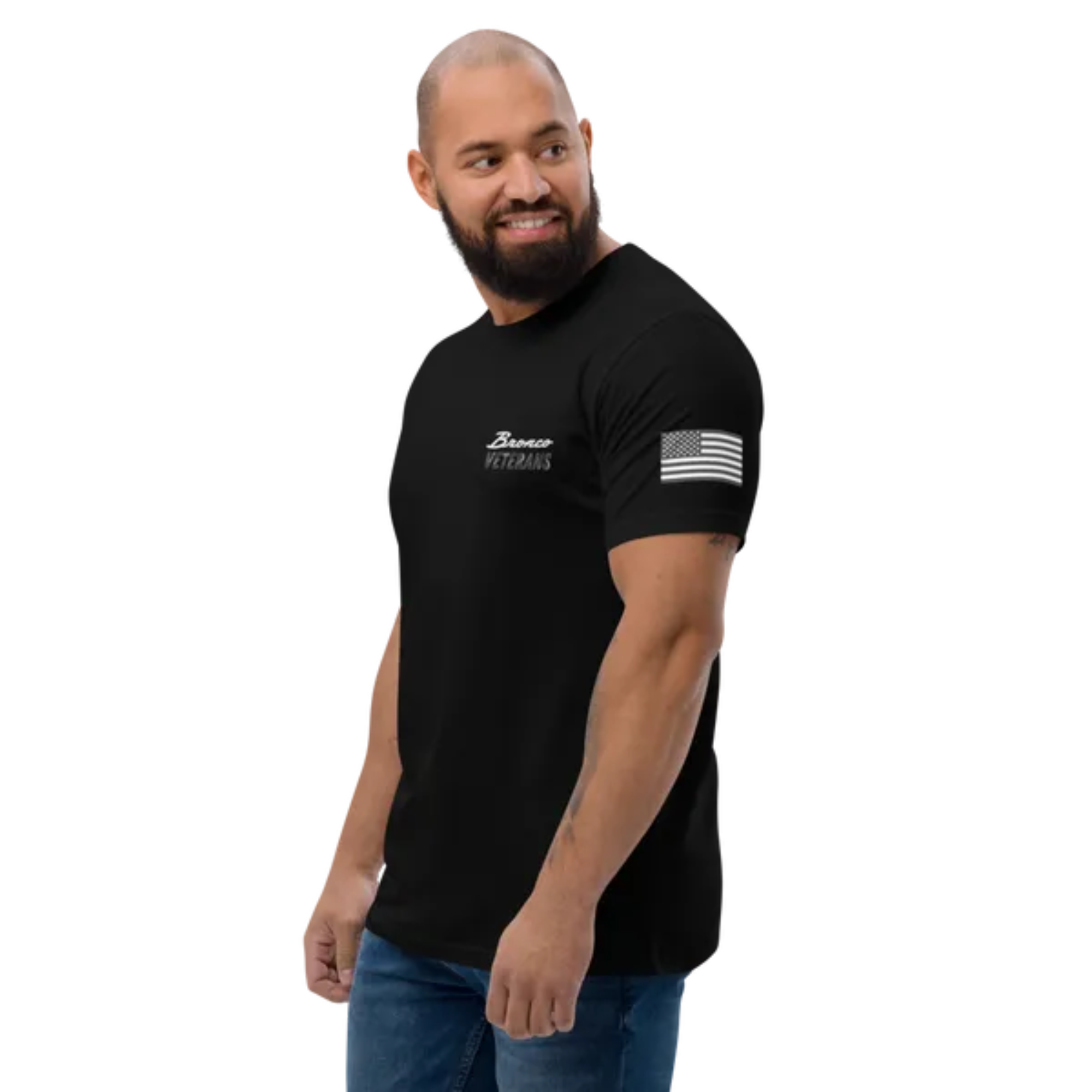 Bronco Veterans American T-Shirt