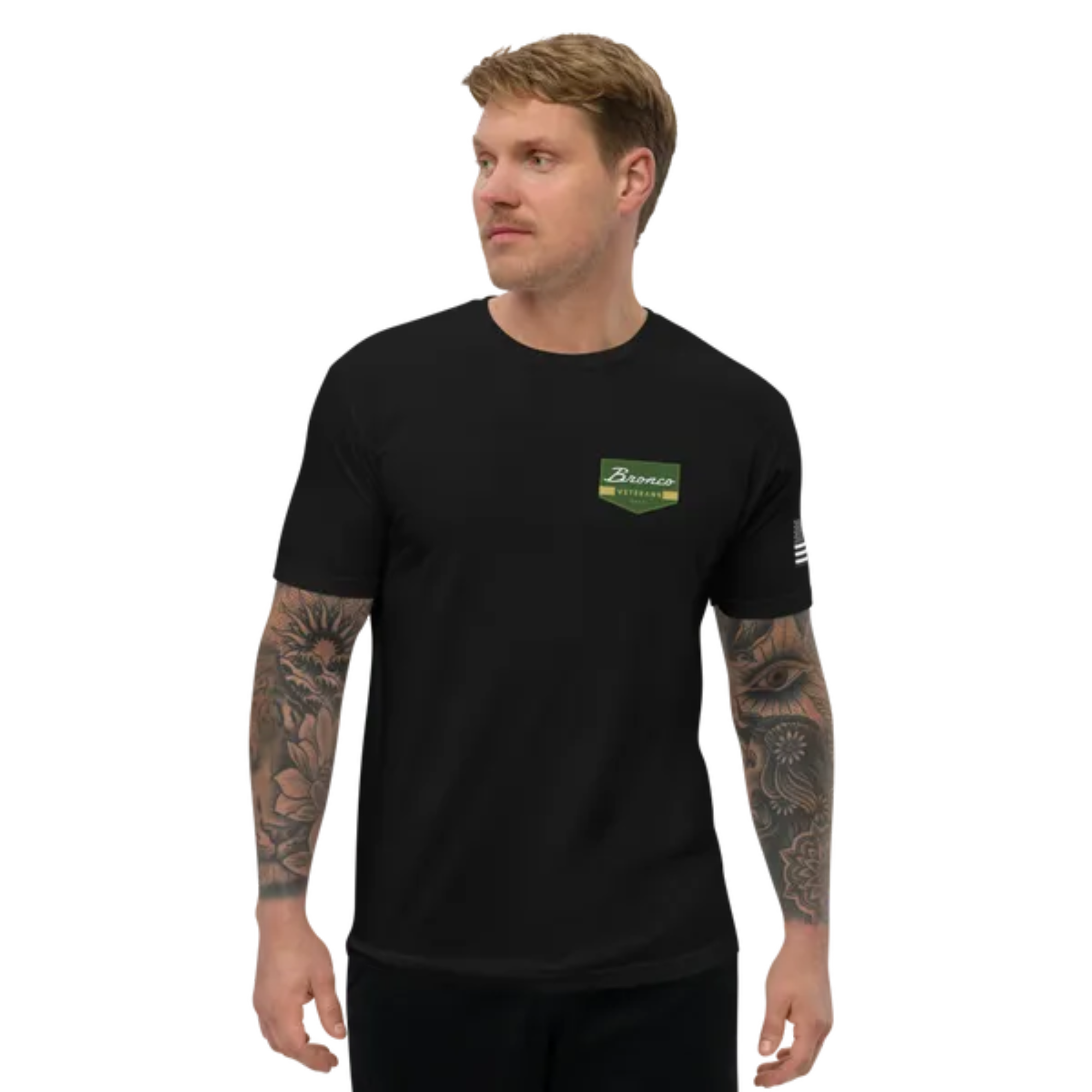 Bronco Veterans armed forces T-shirt
