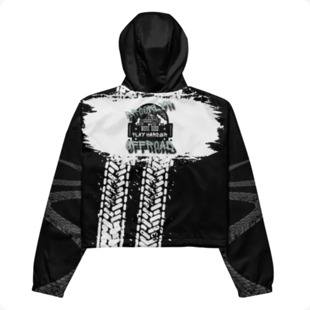 Brooklyn Offroad Crop Windbreaker Blackout Secondary image