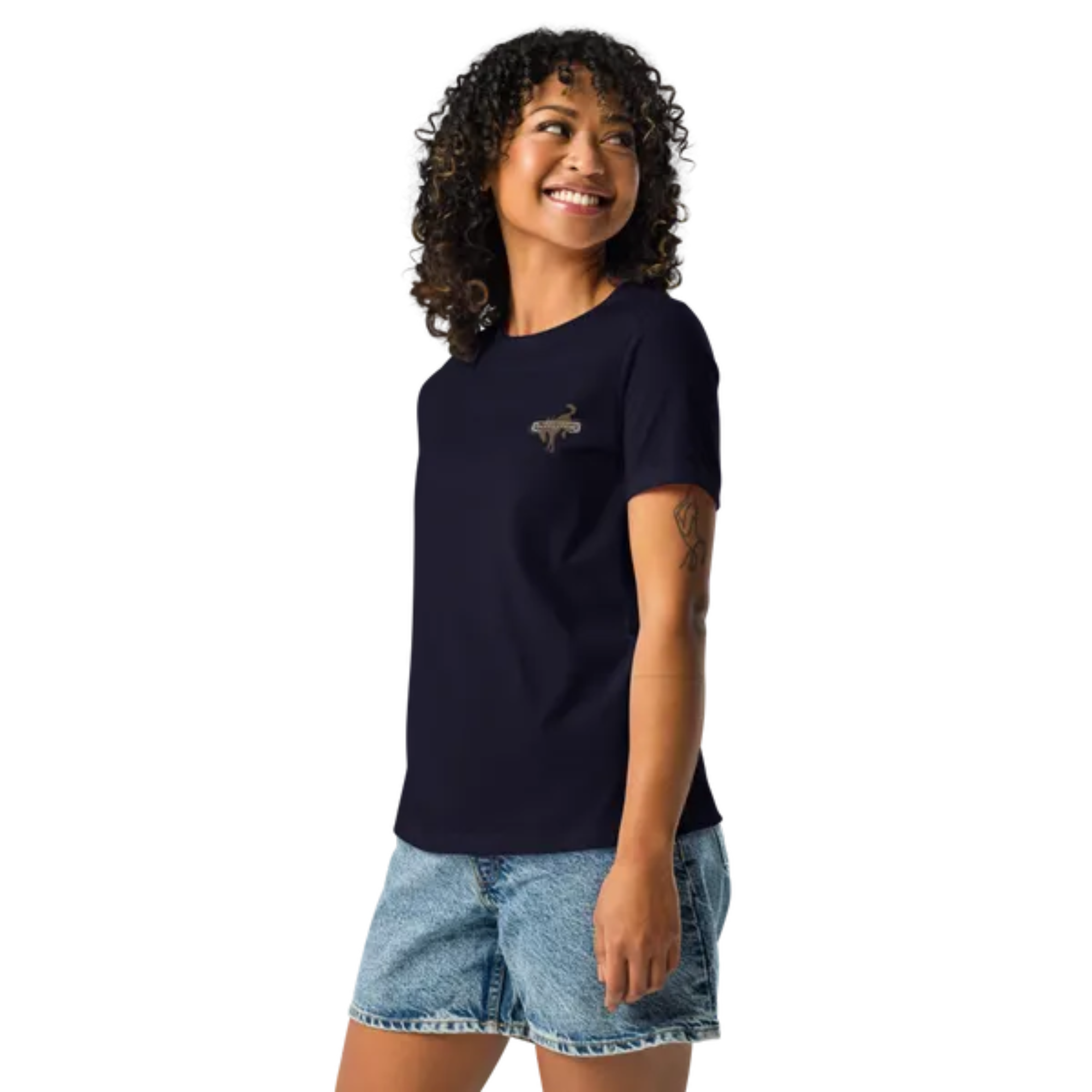 Central Illinois Bronco Club women's t-shirt