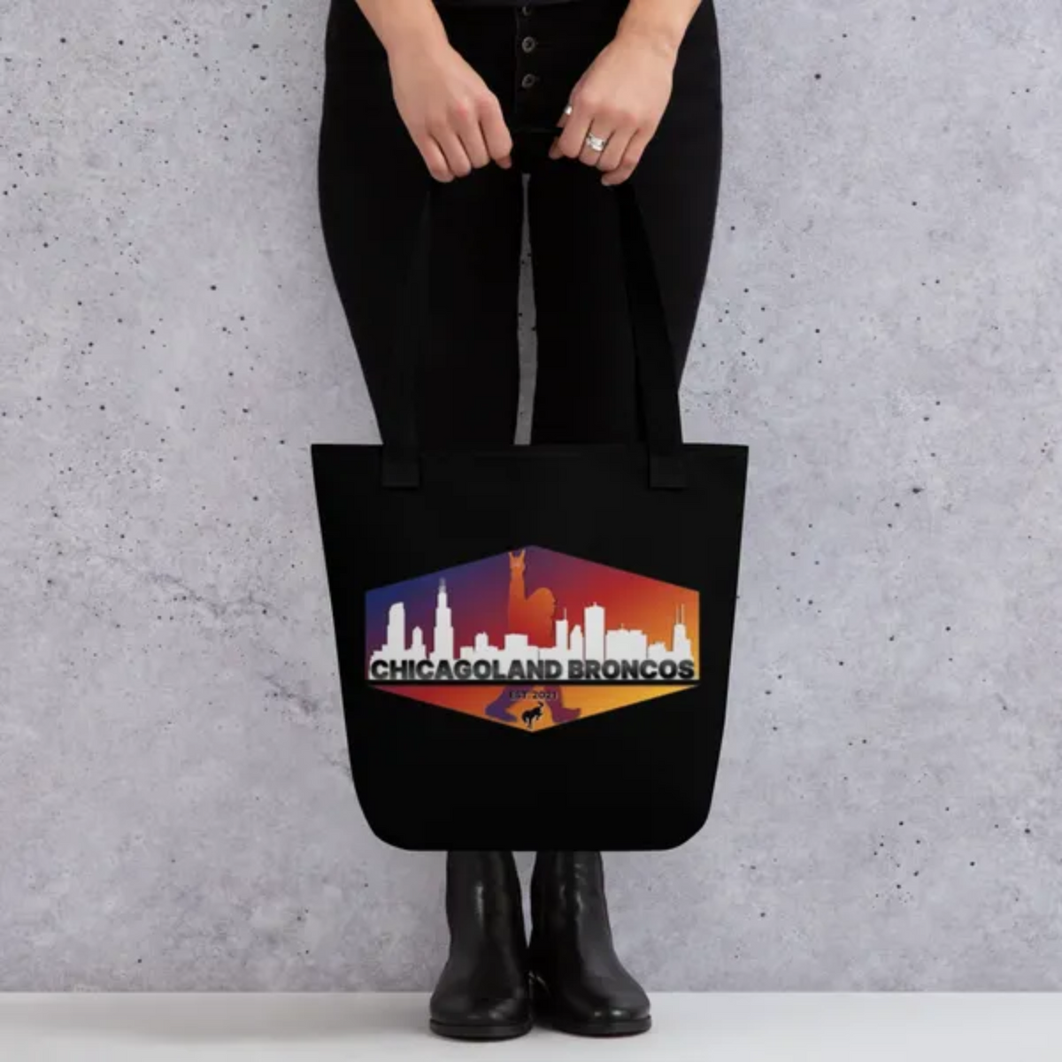 Chicagoland Broncos Tote Bag Main image