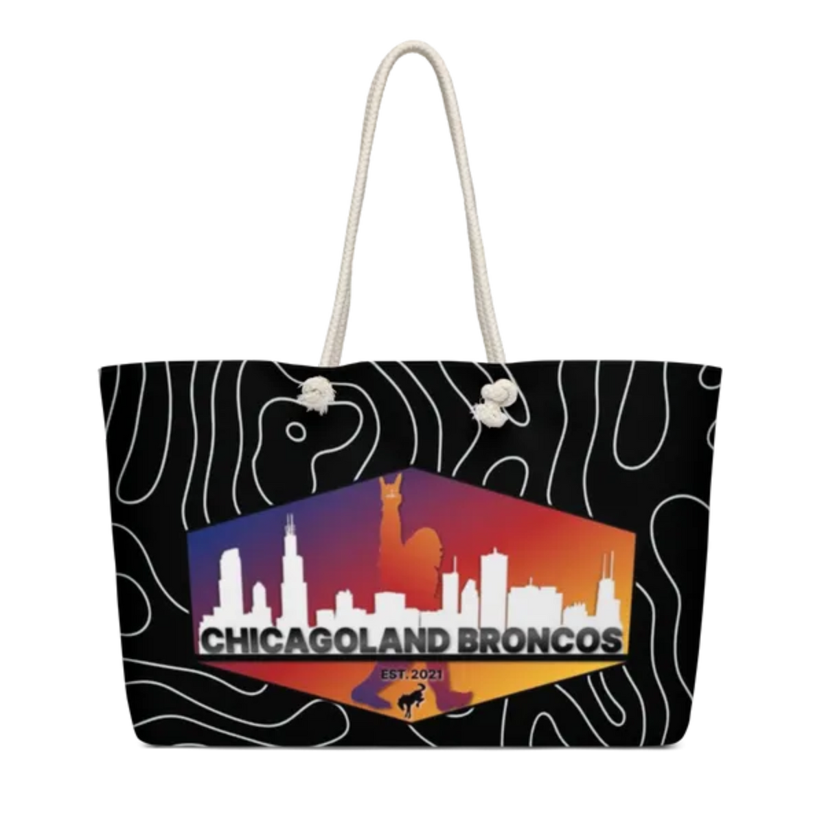 Chicagoland Broncos Weekender Bag
