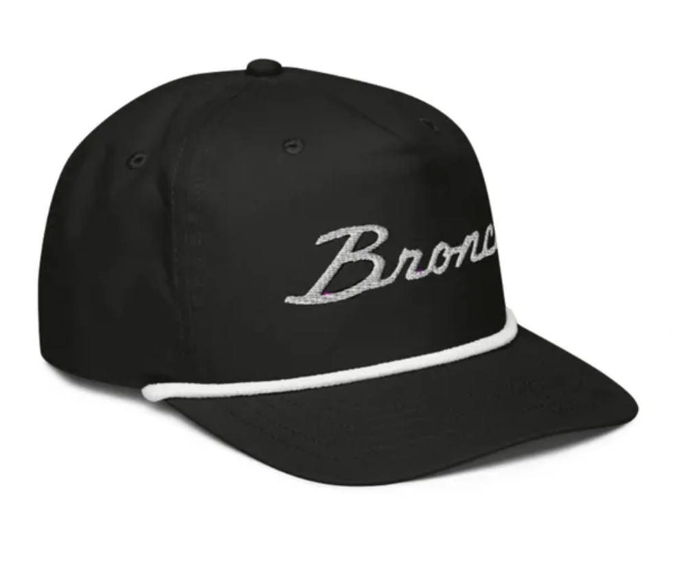 Classic Bronco Rope Snapback Hat Secondary image
