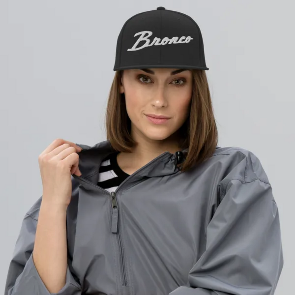 Classic Bronco Snapback Hat