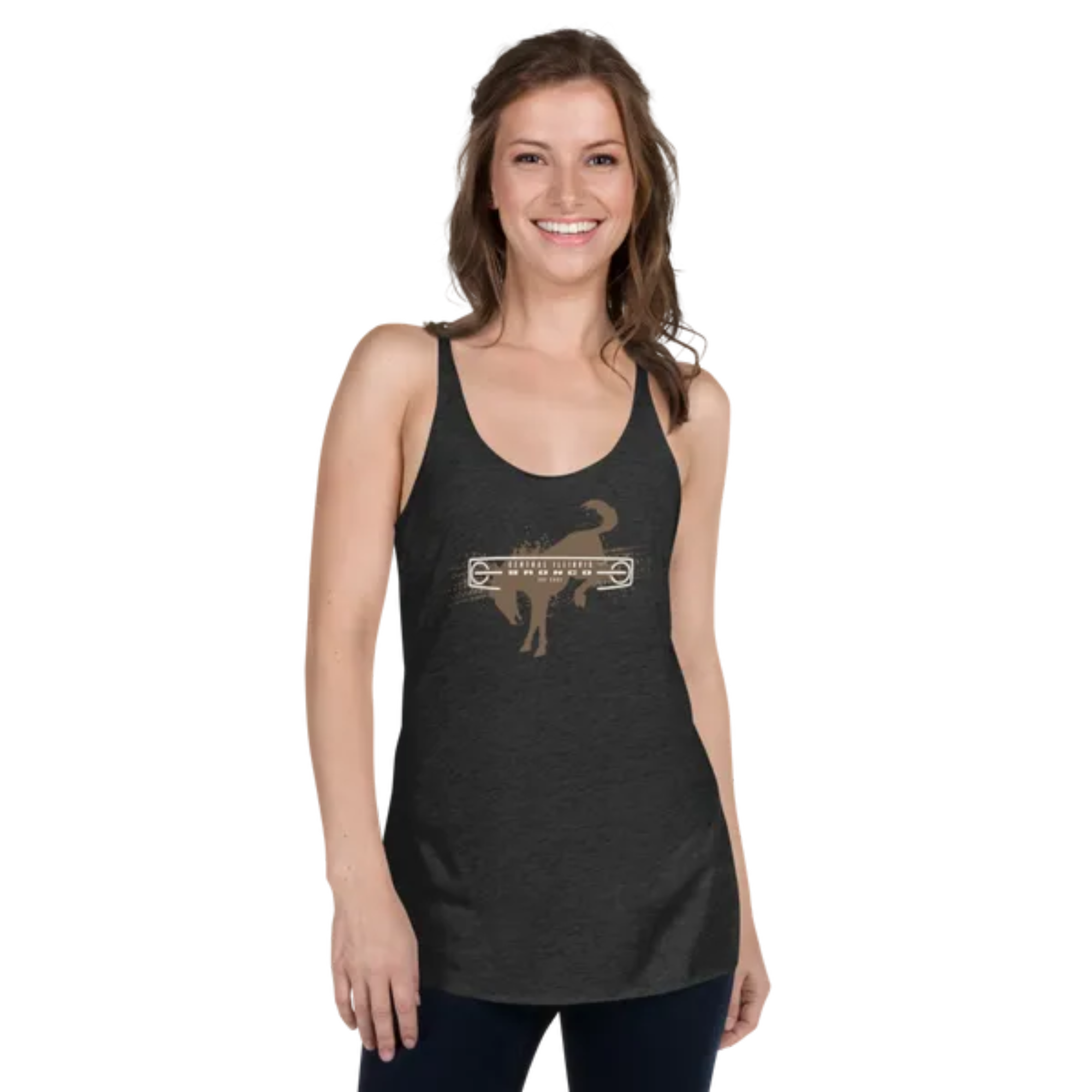 Central Illinois Bronco Club razorback tank